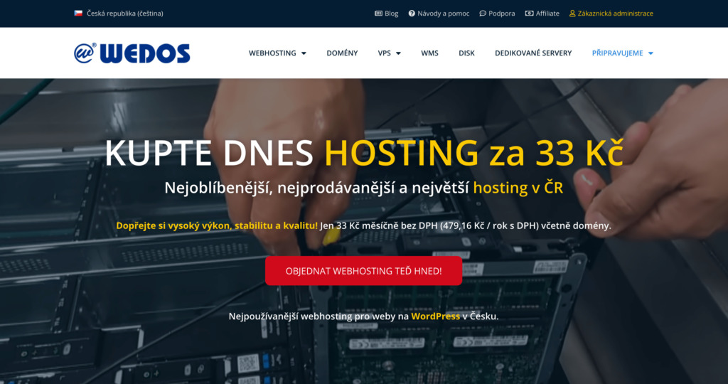 Wedos.cz hosting