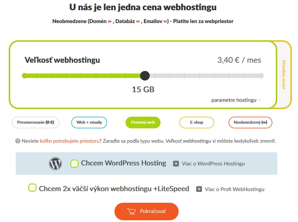 HostCreators recenze výběr webhostingu II.