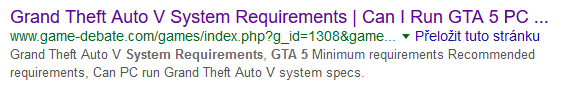 GTA hardwarové požadavky